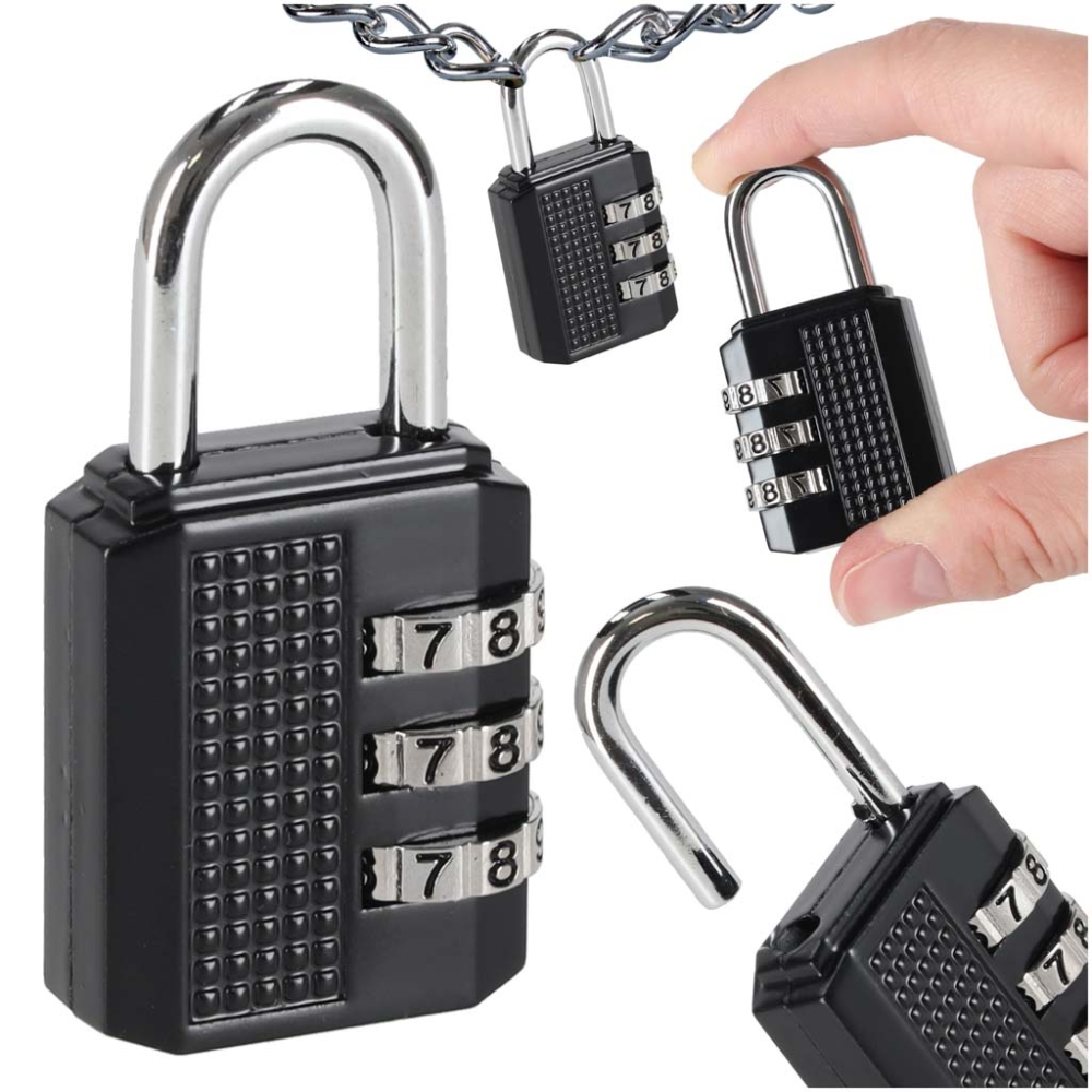 "Cipher" pakabinamos spynos užraktas lagaminui