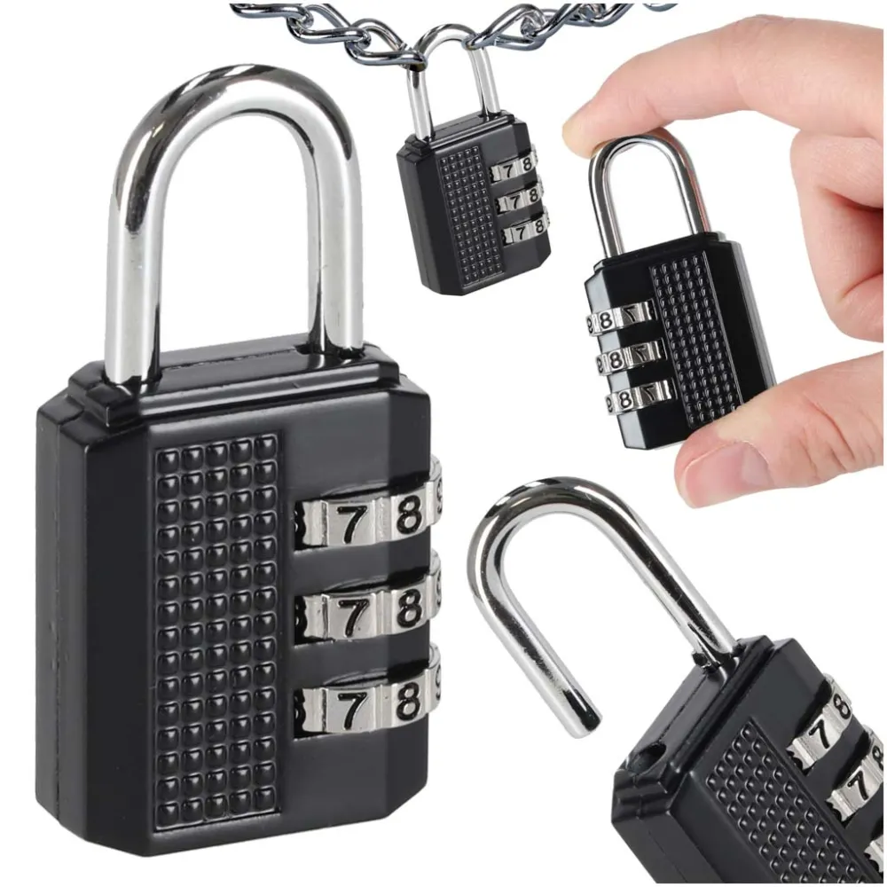 "Cipher" pakabinamos spynos užraktas lagaminui