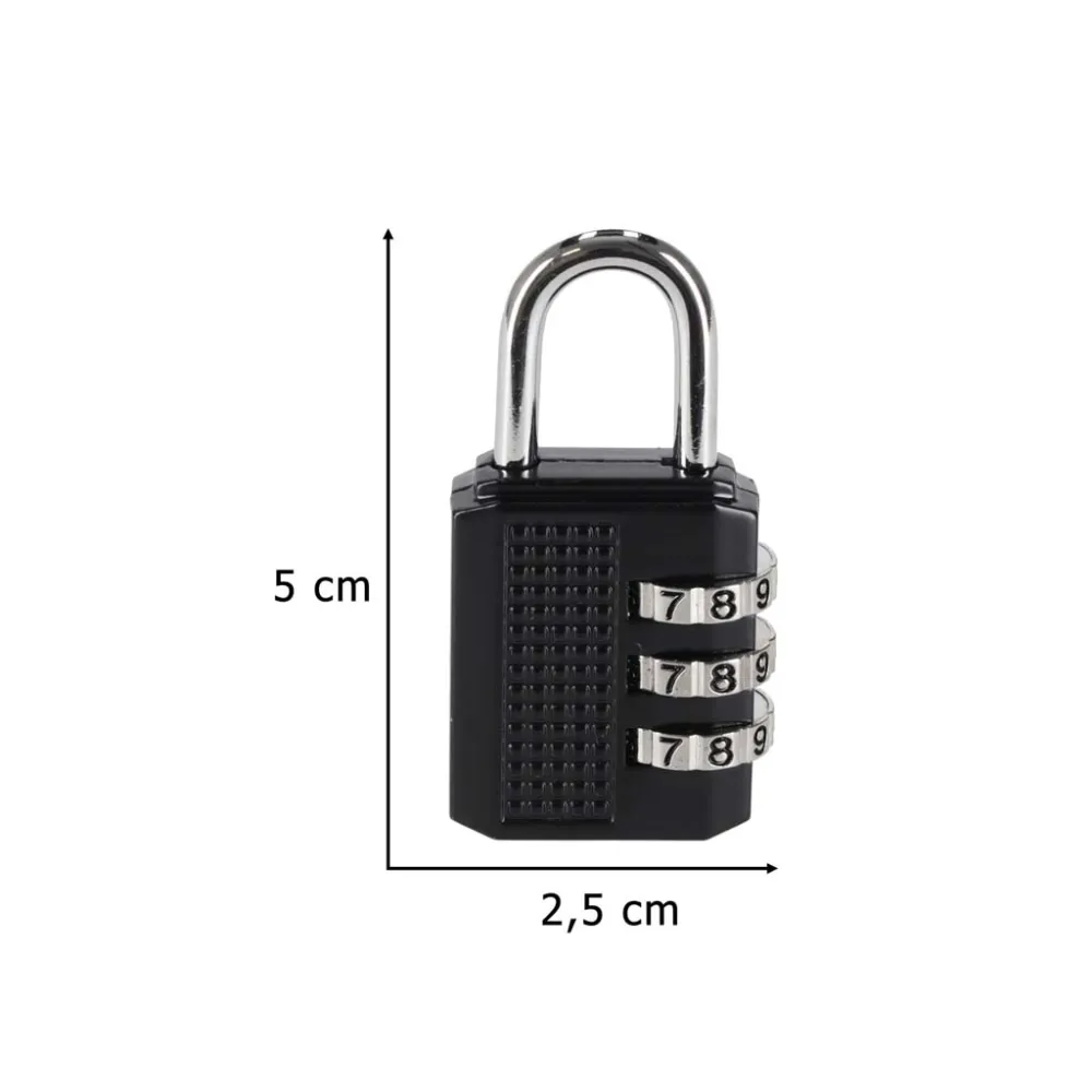 "Cipher" pakabinamos spynos užraktas lagaminui
