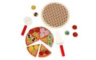 Medinis žaidimų rinkinys "Pizza" su priedais