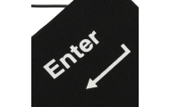 ENTER klavišas didelė antistresinė USB pagalvėlė