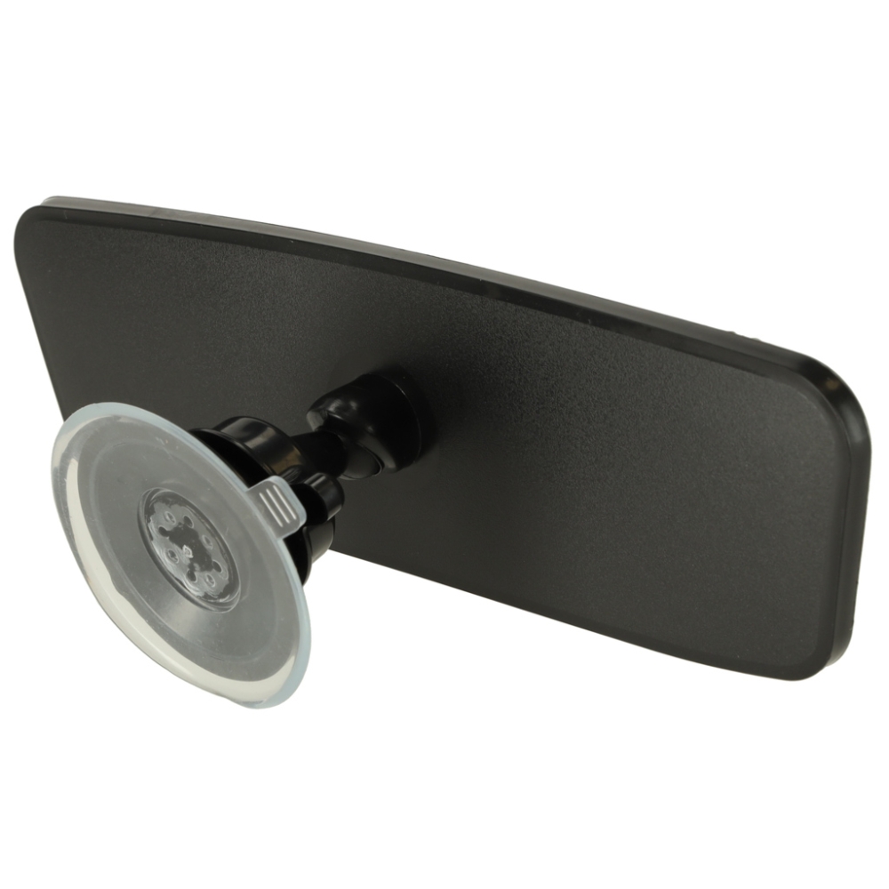 Plataus kampo galinio vaizdo veidrodis su siurbtuku 20 cm-Automobilinės kėdutės, Autokėdučių priedai-e-vaikas