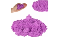 Kinetinis smėlis 1 kg maišelyje, violetinės spalvos-Žaislai, Kūrybiniai žaislai, Lipdymas-e-vaikas