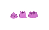 Kinetinis smėlis 1 kg maišelyje, violetinės spalvos
