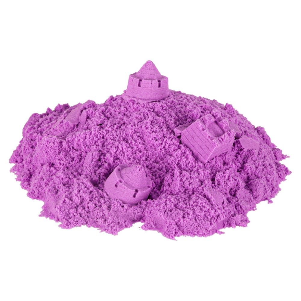 Kinetinis smėlis 1 kg maišelyje, violetinės spalvos-Žaislai, Kūrybiniai žaislai, Lipdymas-e-vaikas