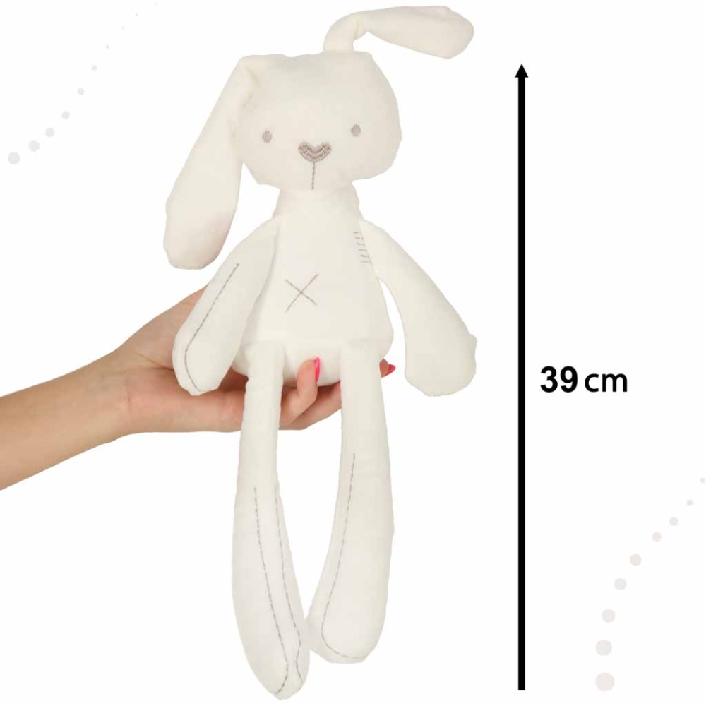 Pliušinis zuikis 49 cm-Žaislai, Minkšti žaislai-e-vaikas