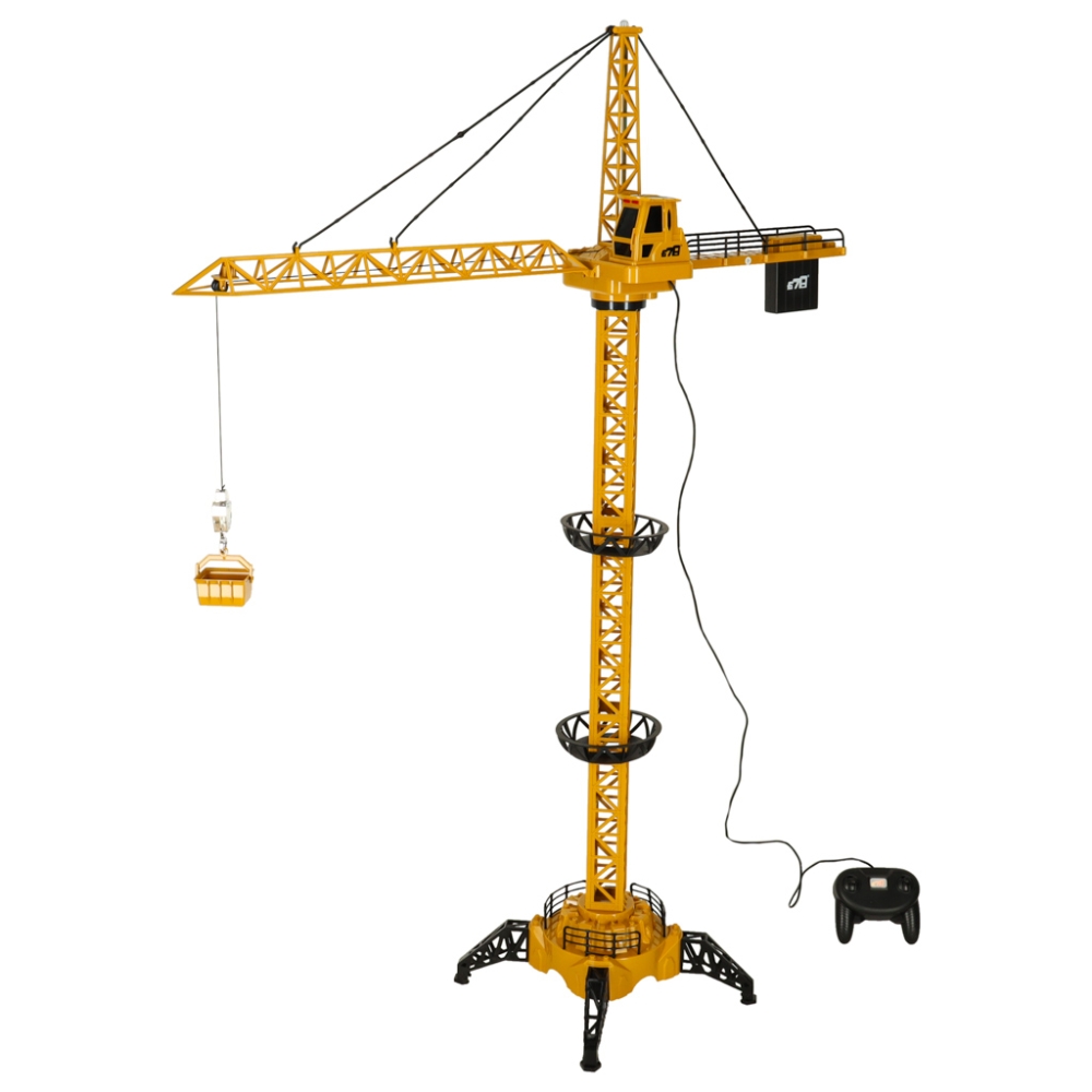 Nuotoliniu būdu valdomas RC kranas 4CH 128cm-Žaislai, Auto ir transporto žaislai, Garažai, trasos ir kita-e-vaikas