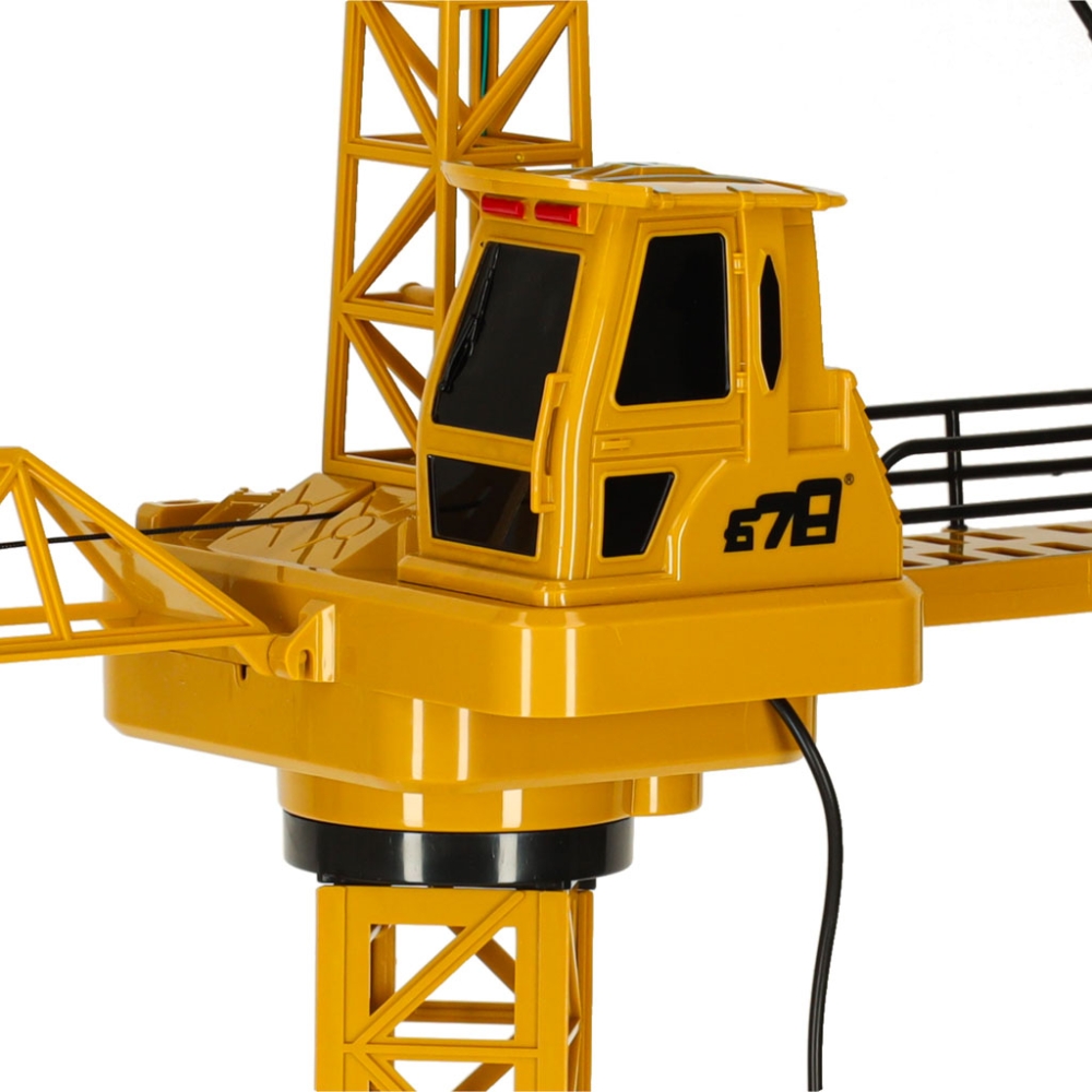 Nuotoliniu būdu valdomas RC kranas 4CH 128cm-Žaislai, Auto ir transporto žaislai, Garažai, trasos ir kita-e-vaikas