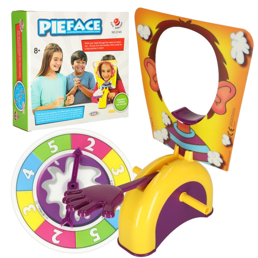 Torto žaidimas PIE FACE-Žaislai, Stalo žaidimai, Įvairūs stalo žaidimai-e-vaikas