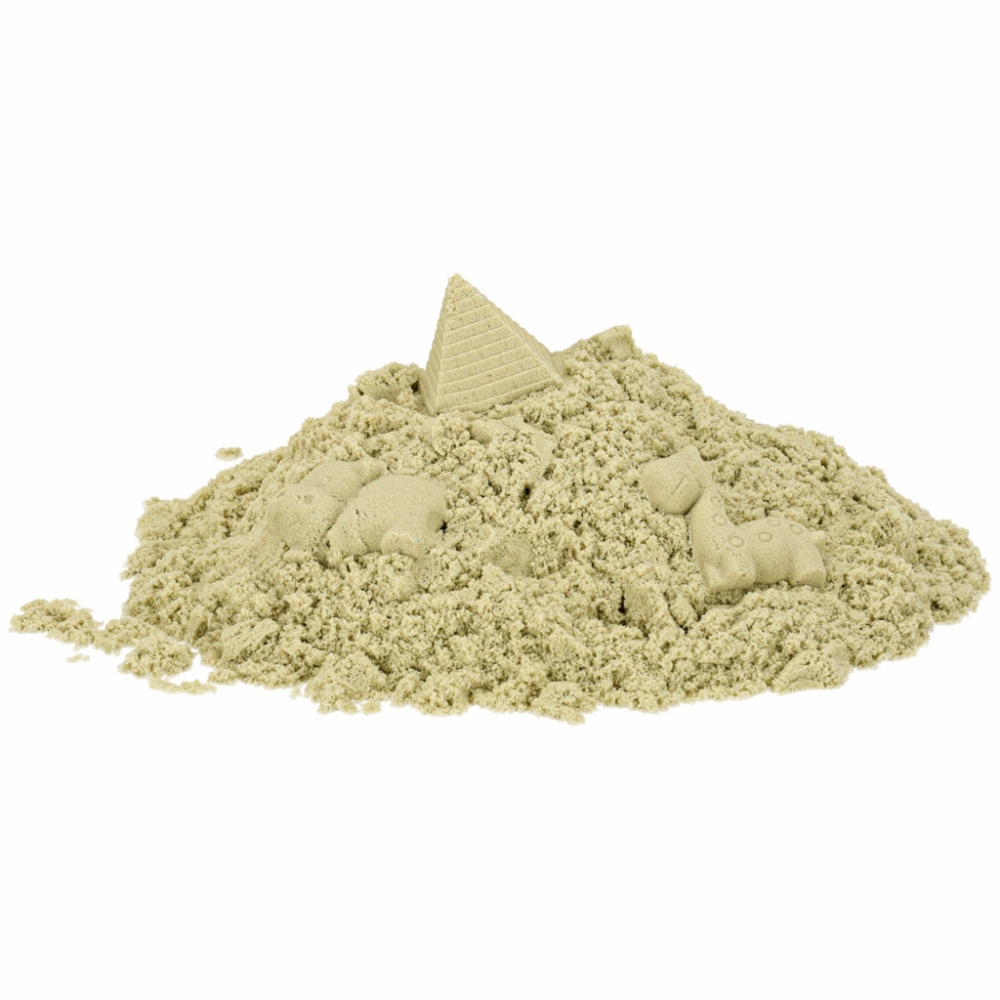 Kinetinis smėlis 1 kg maišelyje, natūralaus smėlio spalvos-Žaislai, Kūrybiniai žaislai, Lipdymas-e-vaikas
