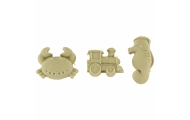 Kinetinis smėlis 1 kg maišelyje, natūralus smėlio spalvos