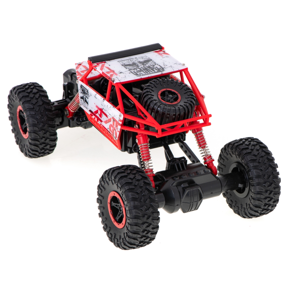 RC automobilis Rock Crawler HB 2.4GHz 1:18 raudonas-Žaislai, Auto ir transporto žaislai, Valdomos radijo bangomis-e-vaikas