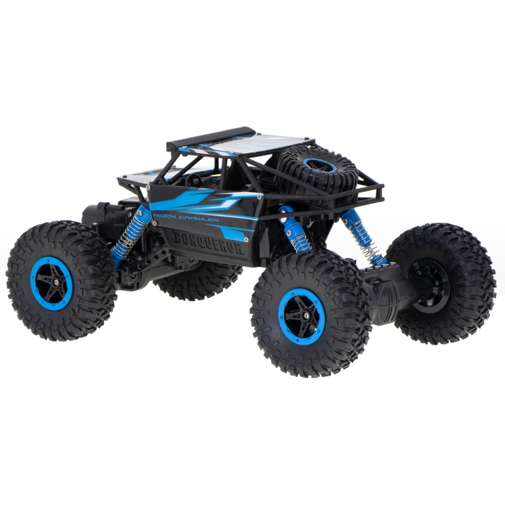 RC automobilis Rock Crawler HB 2.4GHz 1:18 mėlynas-Žaislai, Auto ir transporto žaislai, Valdomos radijo bangomis-e-vaikas