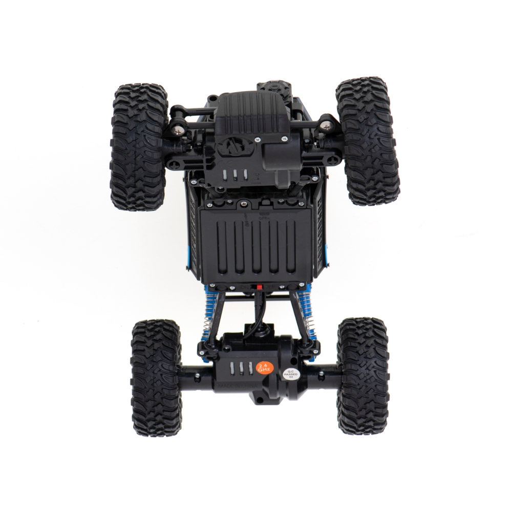RC automobilis Rock Crawler HB 2.4GHz 1:18 mėlynas-Žaislai, Auto ir transporto žaislai, Valdomos radijo bangomis-e-vaikas