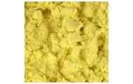 Kinetinis smėlis 1 kg maišelyje geltonos spalvos