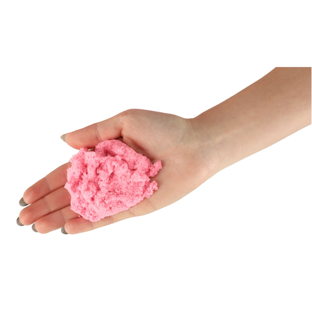Kinetinis smėlis 1 kg maišelyje, rožinės spalvos-Žaislai, Kūrybiniai žaislai, Lipdymas-e-vaikas