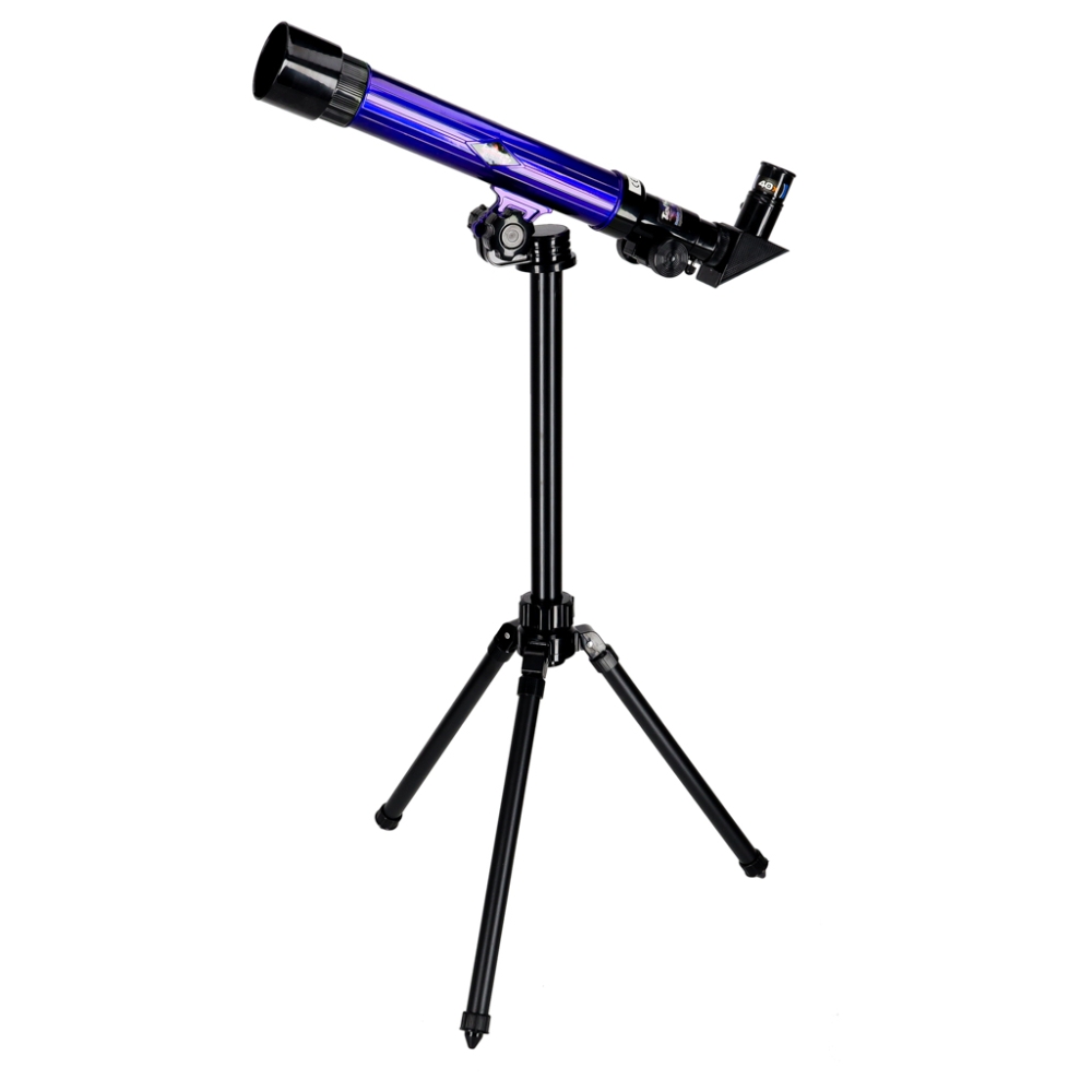 Mokomasis teleskopas su trikoju 20x 30x 40x-Žaislai, Profesijos, buities žaislai, Moksliniai žaislai-e-vaikas