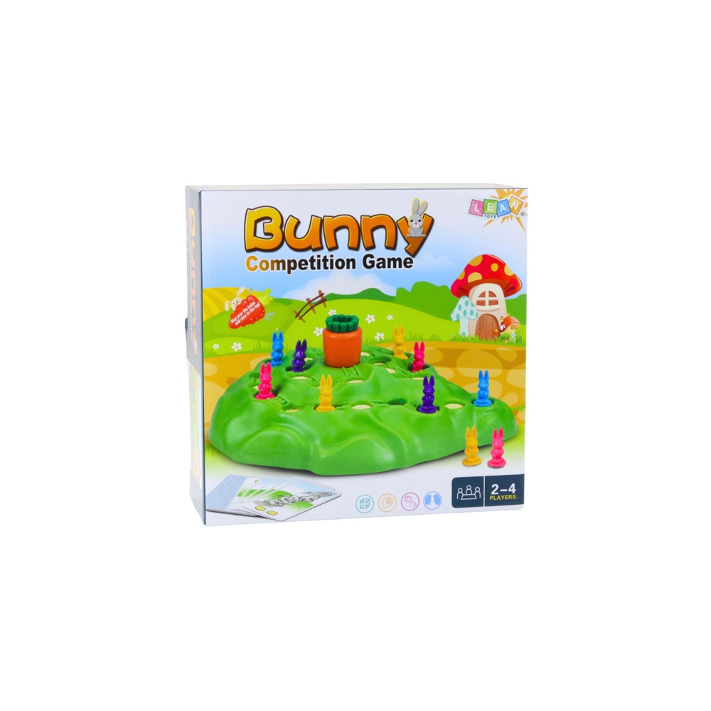 Gra Rodzinna Króliki Funny Bunny Wyścig Po Marchew Karty