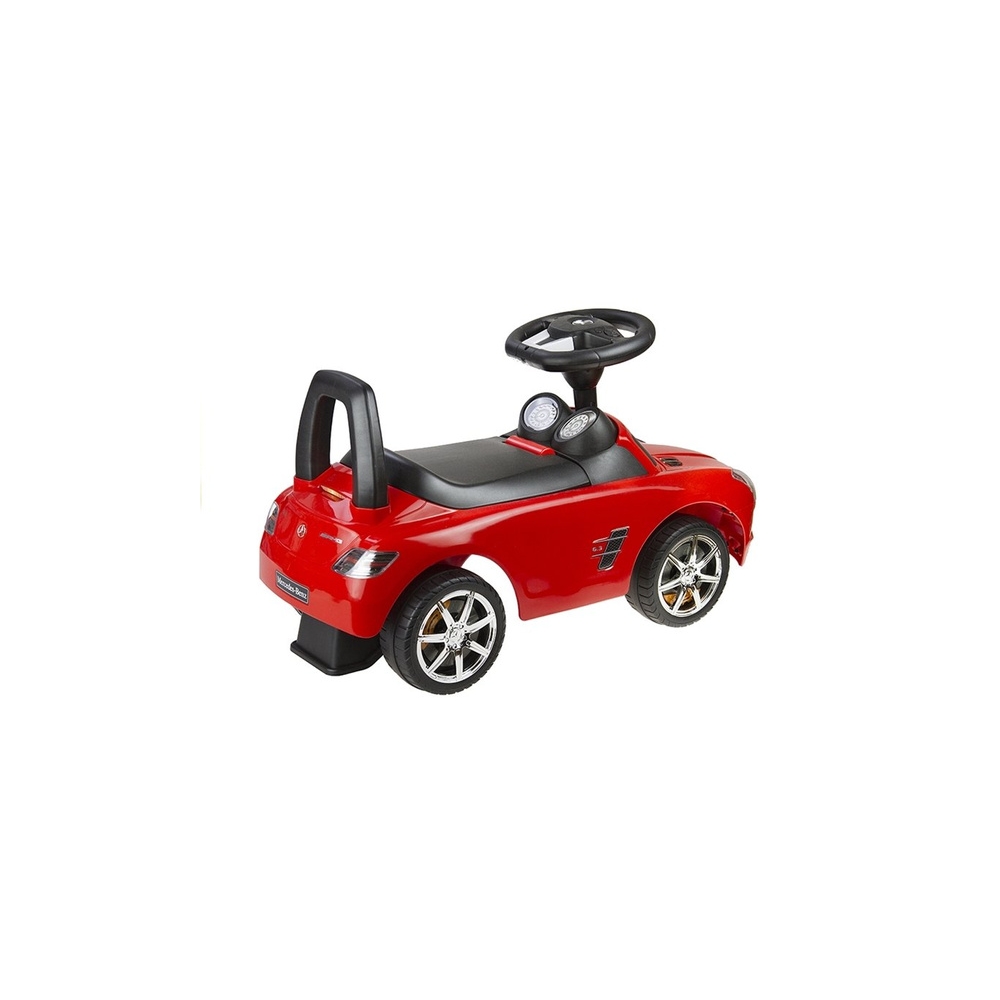 Mercedes Benz Red - Kids Push Along Ride On Car