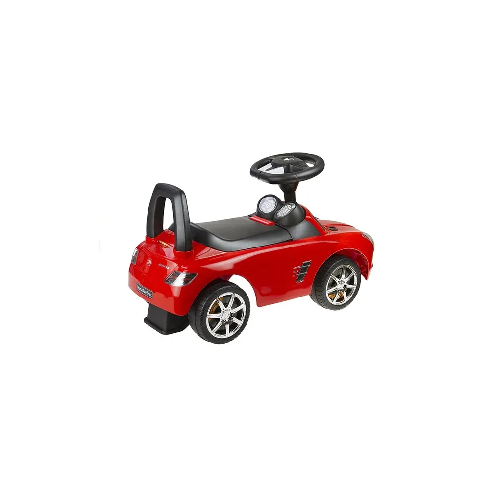 Paspiriama mašinėlė Mercedes-Benz SLS AMG, raudona-Judėjimui, Paspiriamosios mašinėlės ir jų priedai, Paspiriamos mašinėlės-e-va