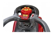 Coupe Car Manual Ride On with Parent Handle - Red