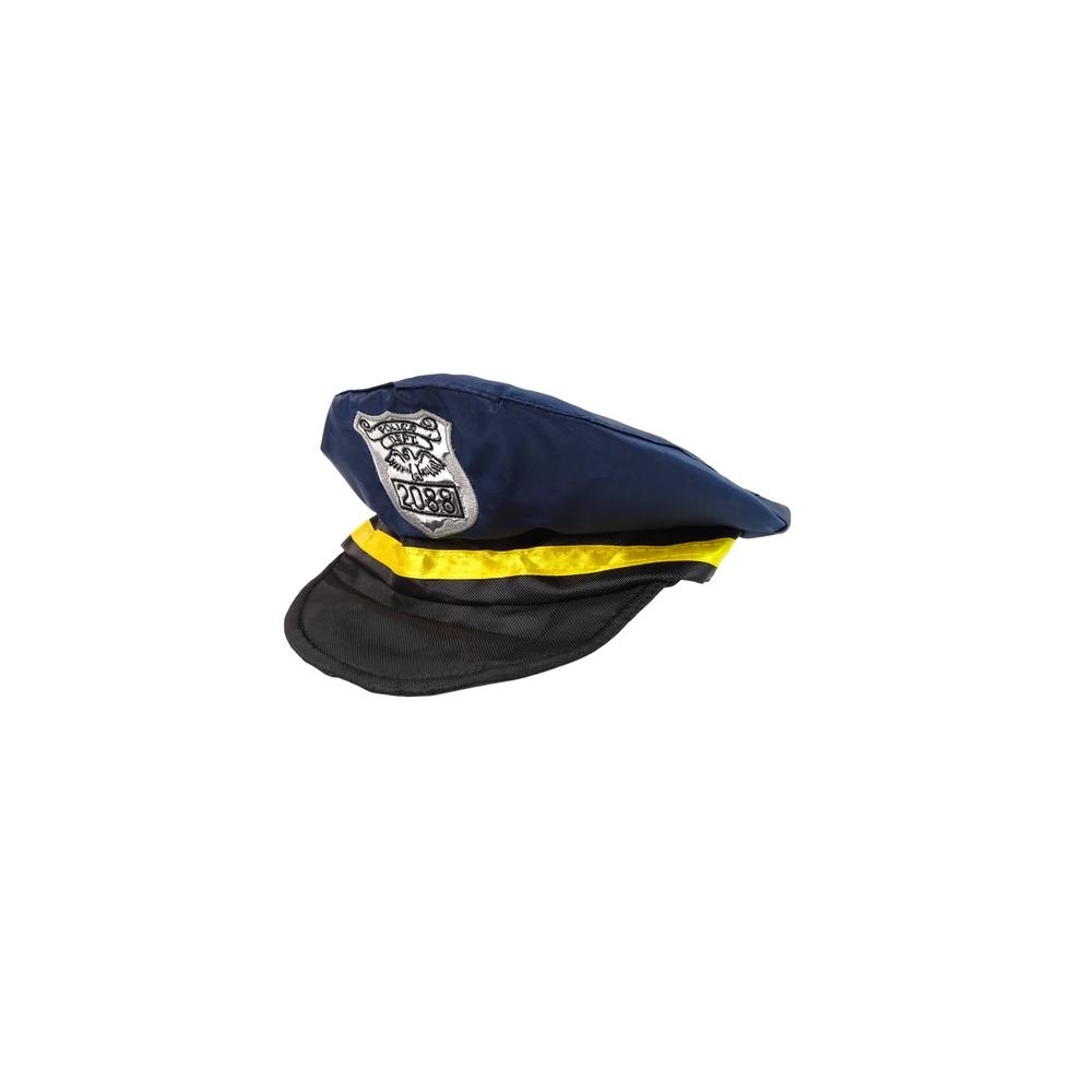 Policininko kostiumas, aksesuarai, ženklelis, karnavalas, 8 el.