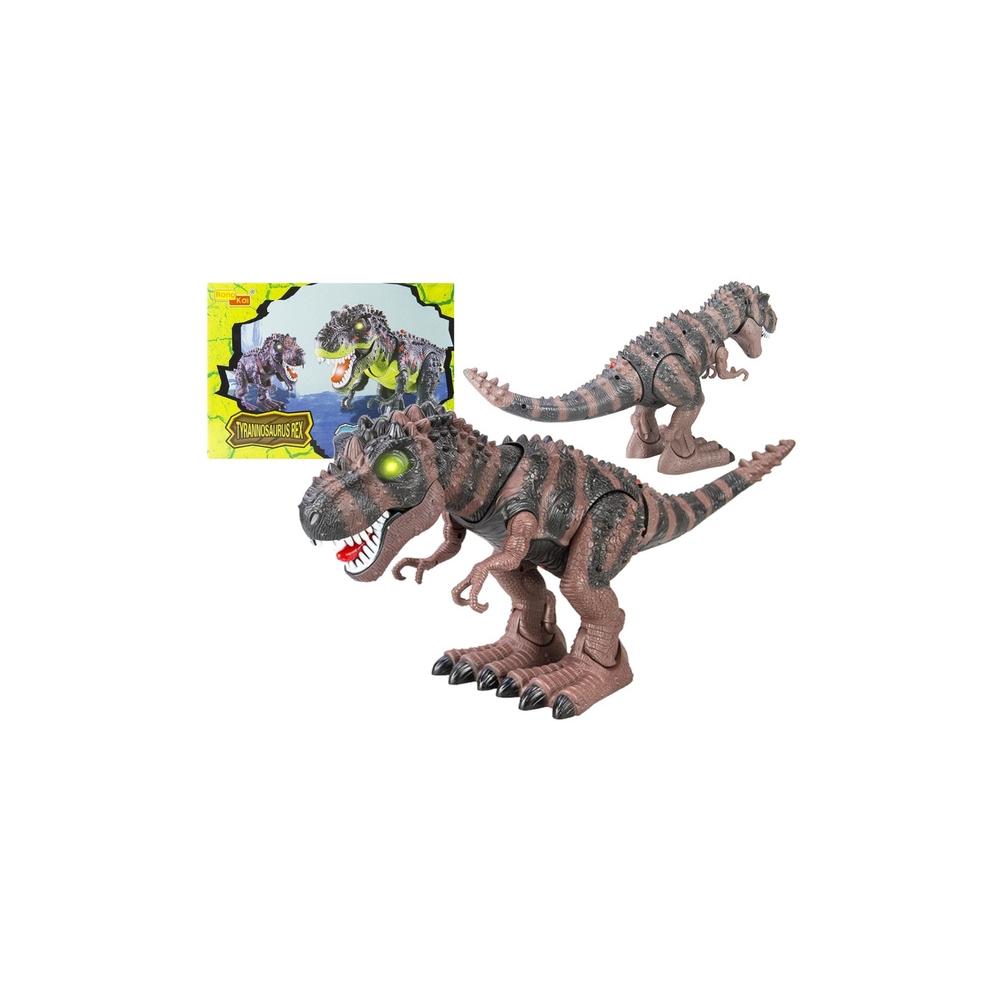 Akumuliatorinis dinozauras Tyrannosaurus Rex Walking Brown