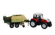 Didelis žemės ūkio traktorius su priekaba 65 cm-Žaislai, Auto ir transporto žaislai, Traktoriai-e-vaikas