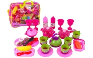 Kitchen Set 31 Elements Bag Dishes Plates Kids