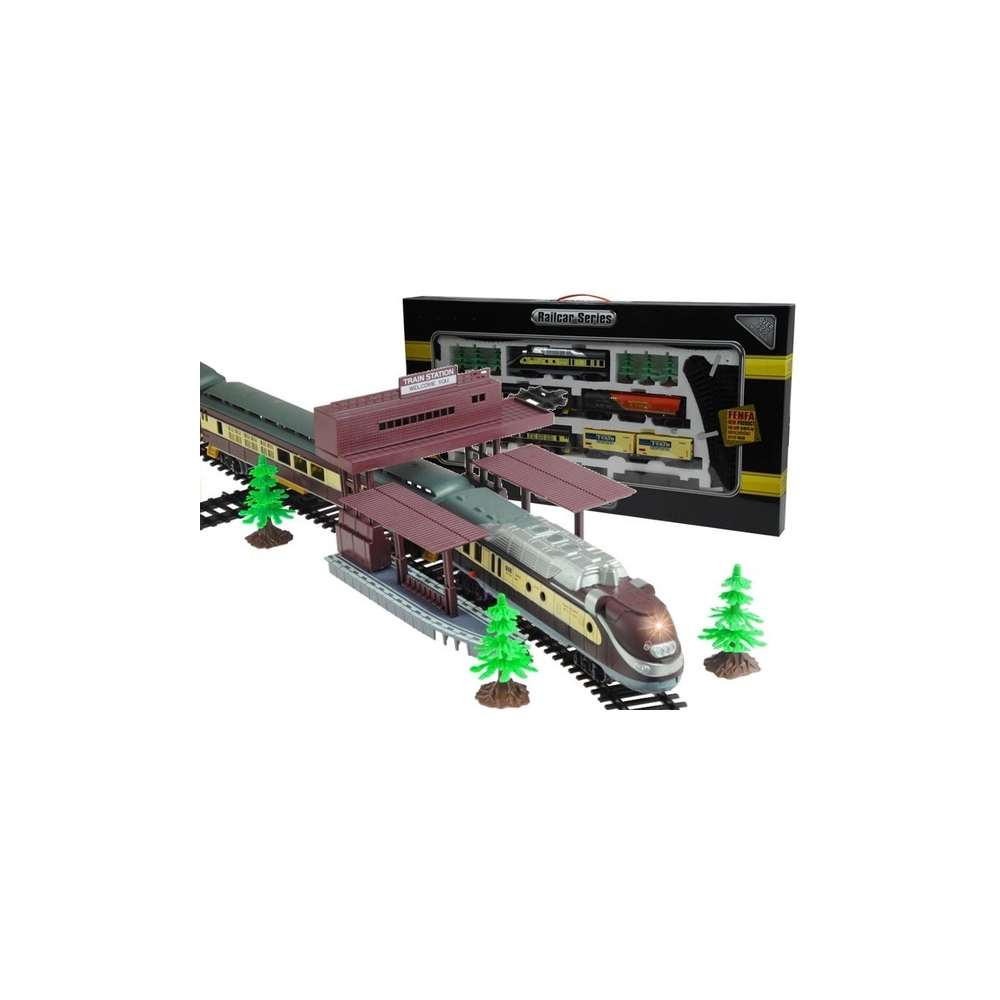 Fenfa Electric Train Set 5 Wagons Accessories