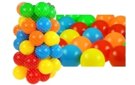 Sauso baseino kamuoliukai tinklelyje 50 vnt. 7cm