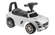 Mercedes-Benz SLS AMG White - Kids Push Along Ride On Car