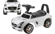 Mercedes-Benz SLS AMG White - Kids Push Along Ride On Car