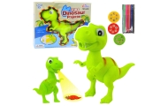 Kids Childrens Toy Overhead Projector Dinosaur 18P