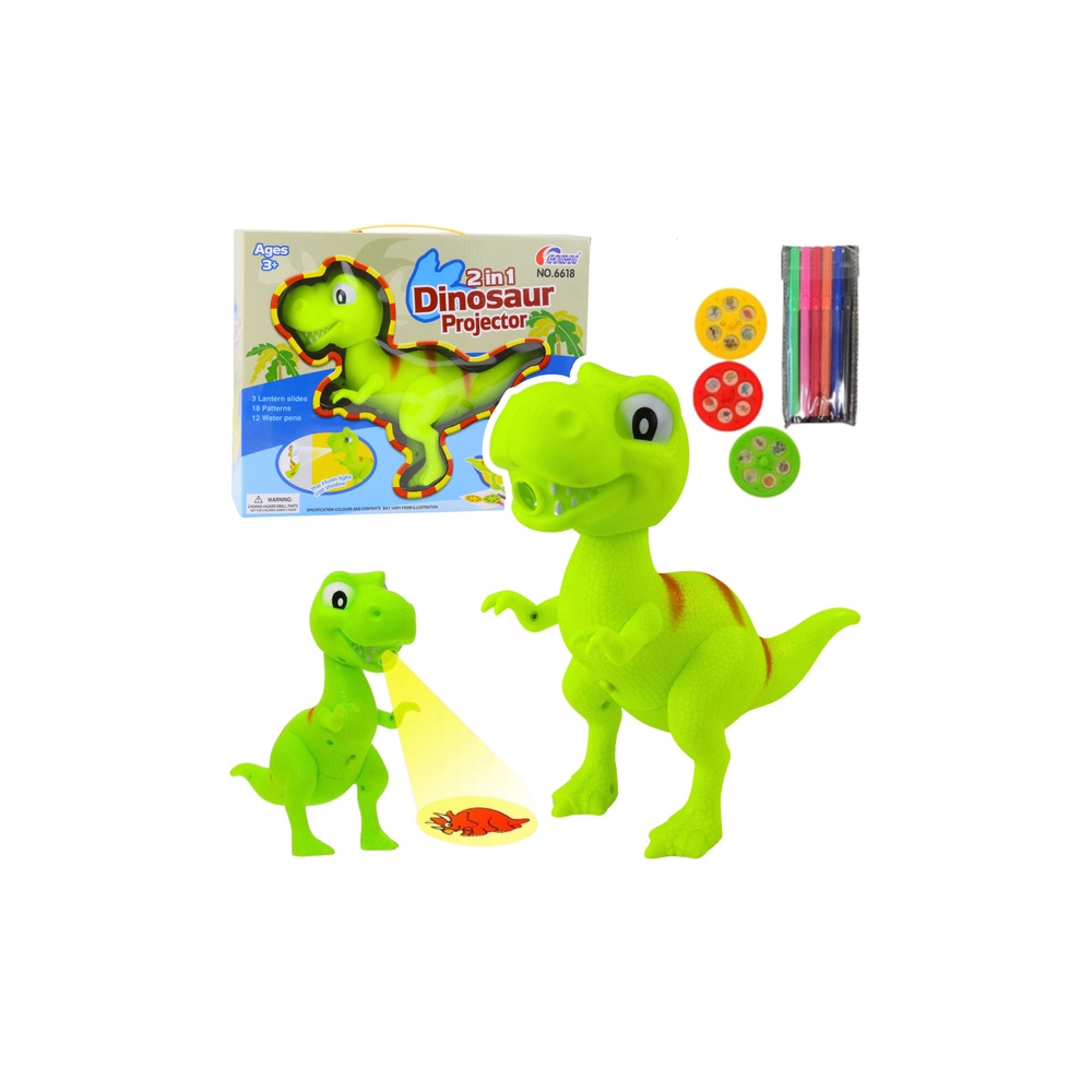 Piešimo multimedijos projektorius Dinozauras 18P