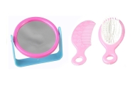 Girls Beauty Kit Hair Accessories Set Realistic Hairdryer In A Bag