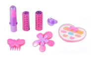 Girls Beauty Kit Hair Accessories Set Realistic Hairdryer In A Bag