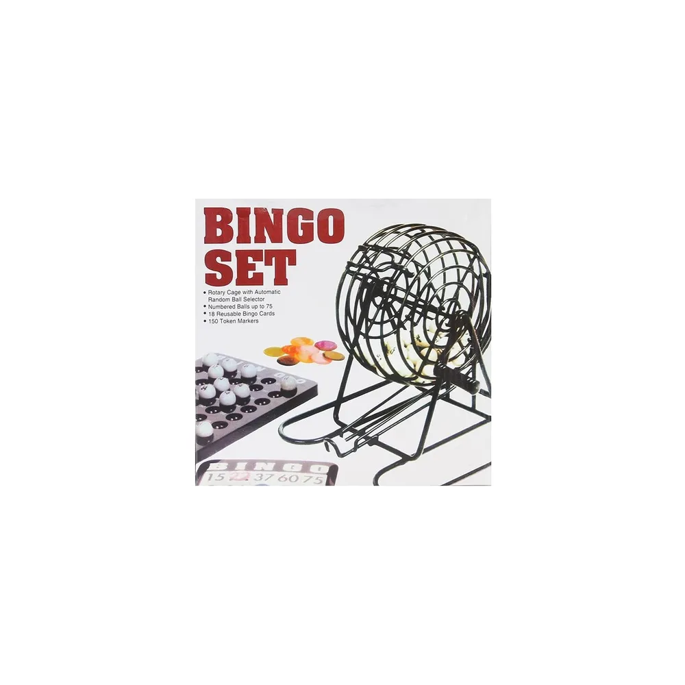 Familijna Gra Losowa Bingo Lotto Metalowe