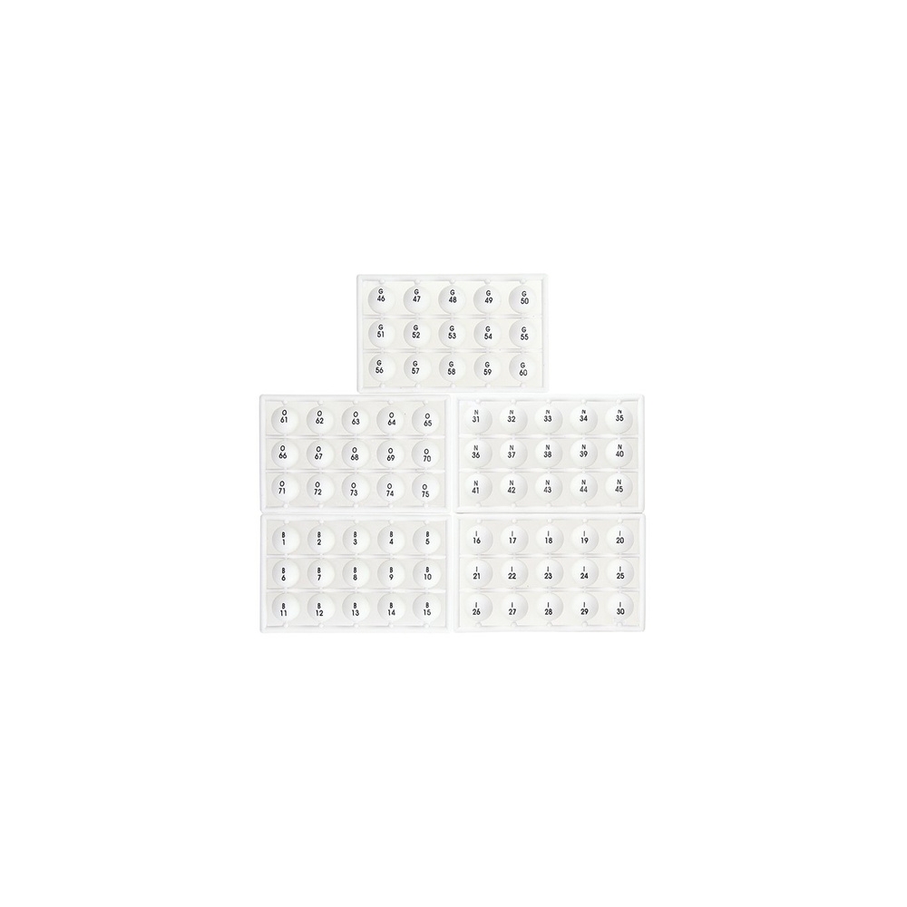 Familijna Gra Losowa Bingo Lotto Metalowe