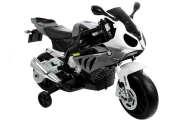 Elektrinis motociklas BMW S1000RR, Silver-Elektromobiliai vaikams, Motociklai-e-vaikas