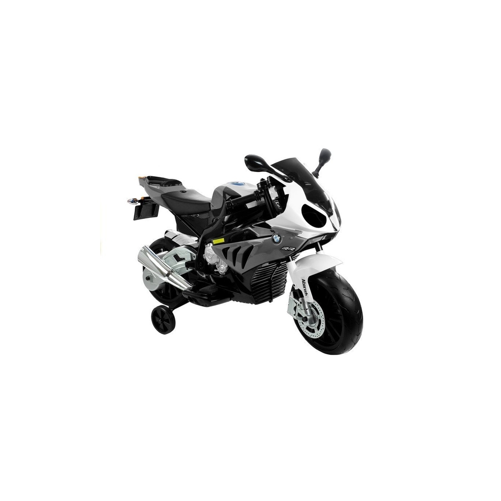 Elektrinis motociklas BMW S1000RR, Silver-Elektromobiliai vaikams, Motociklai-e-vaikas