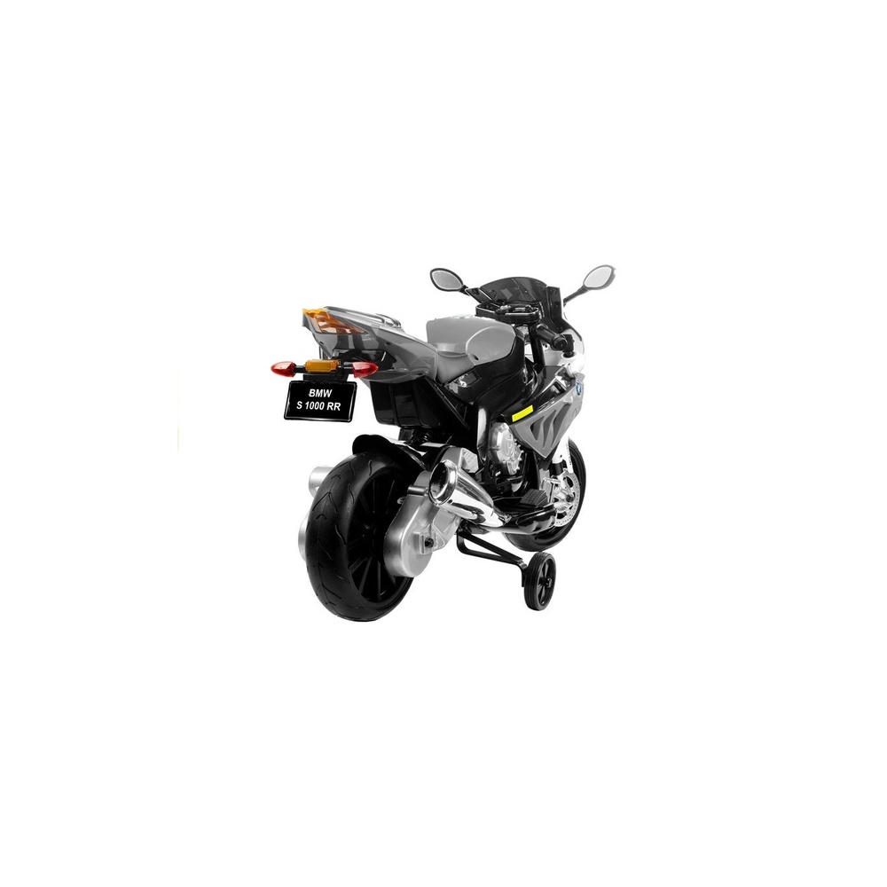 Elektrinis motociklas BMW S1000RR, Silver-Elektromobiliai vaikams, Motociklai-e-vaikas