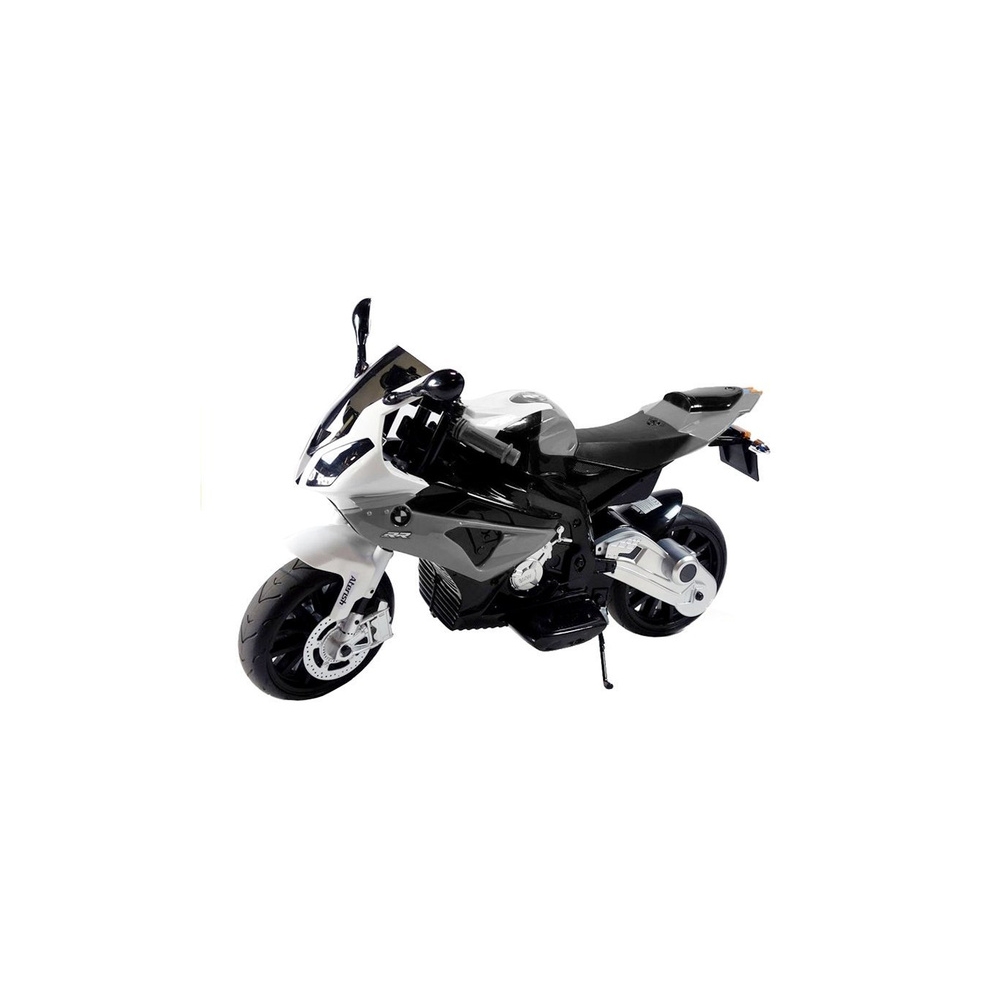 Elektrinis motociklas BMW S1000RR, Silver-Elektromobiliai vaikams, Motociklai-e-vaikas