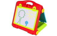 Foldable 2in1 Blackboard Suitcase - Chalk & Marker