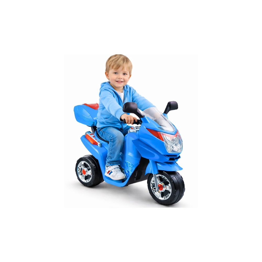 Elektrinis motociklas HC8051, Blue-Elektromobiliai vaikams, Motociklai-e-vaikas