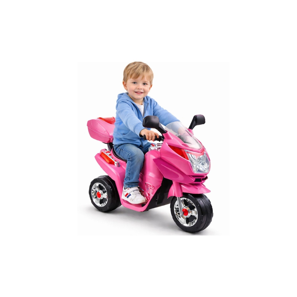Elektrinis motociklas HC8051, Pink-Elektromobiliai vaikams, Motociklai-e-vaikas