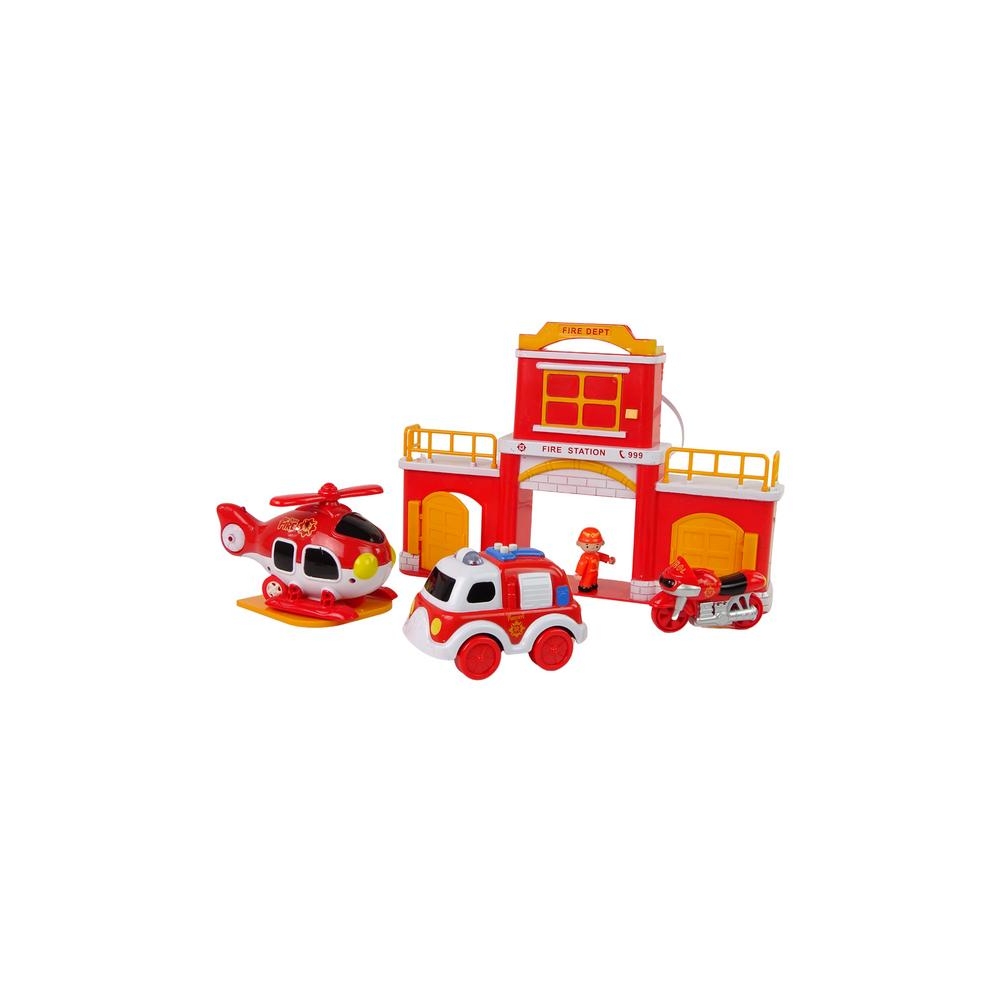 Fire Station Set with Sound