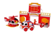 Fire Station Set with Sound