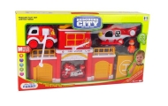 Fire Station Set with Sound