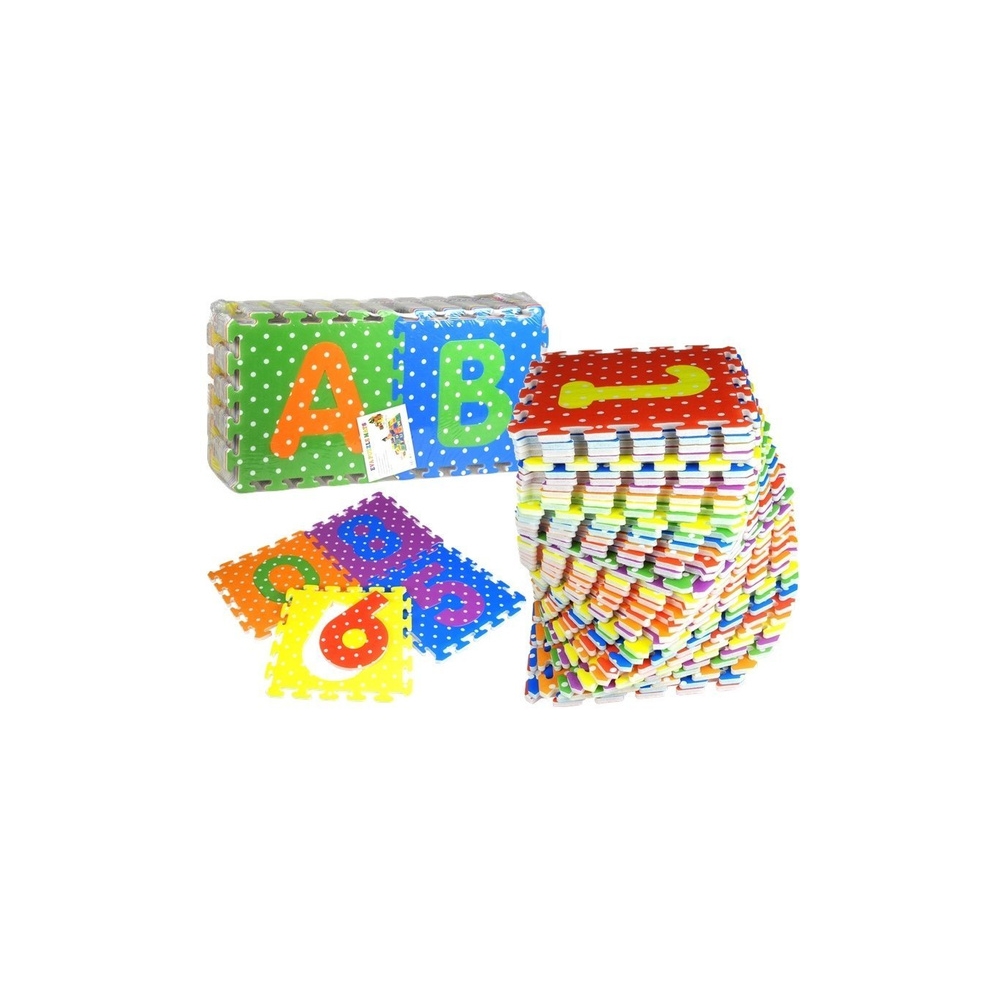 Children Playmat Foam Puzzles Alphabet & Numbers